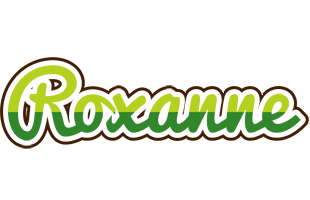 Roxanne golfing logo