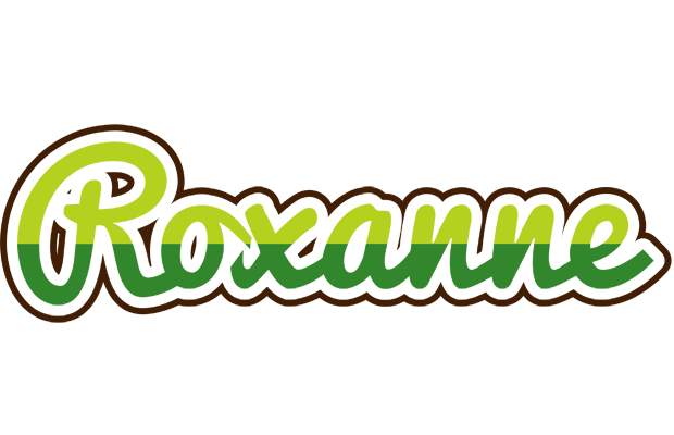 Roxanne golfing logo