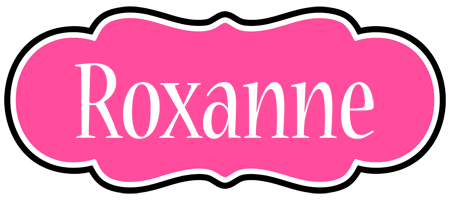 Roxanne invitation logo