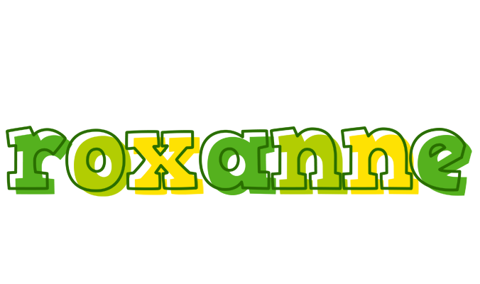Roxanne juice logo