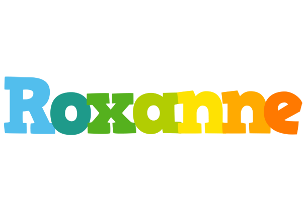 Roxanne rainbows logo