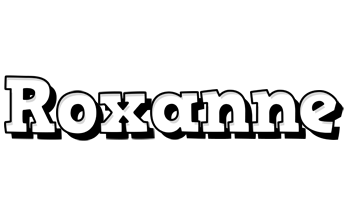 Roxanne snowing logo