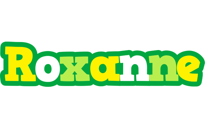 Roxanne soccer logo
