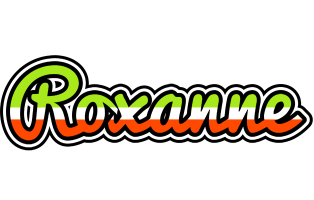 Roxanne superfun logo