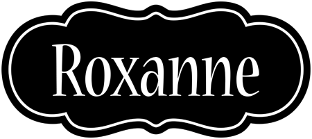 Roxanne welcome logo