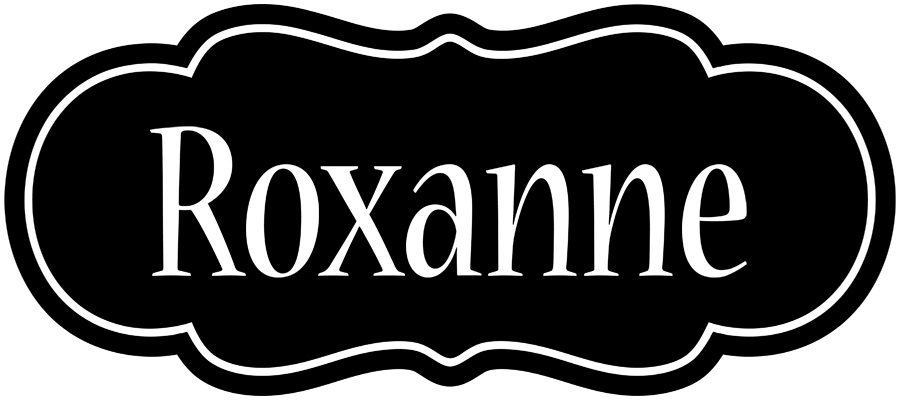Roxanne welcome logo