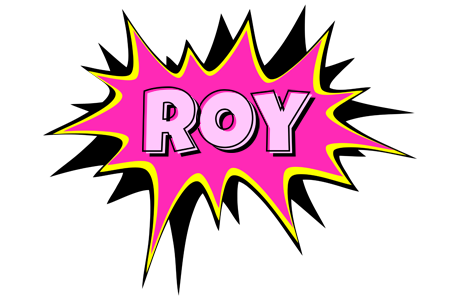 Roy badabing logo
