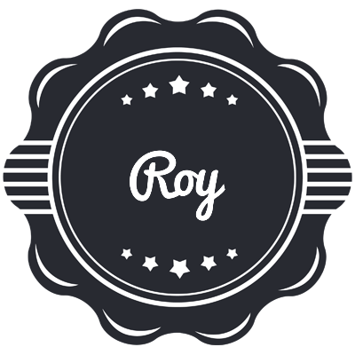 Roy badge logo