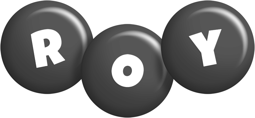 Roy candy-black logo