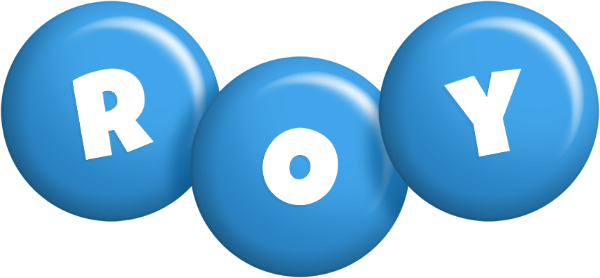 Roy candy-blue logo