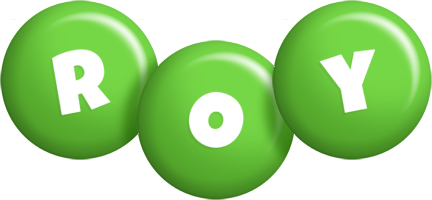 Roy candy-green logo