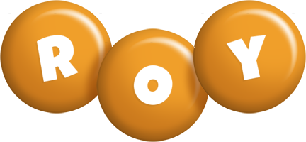 Roy candy-orange logo