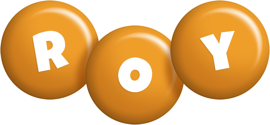 Roy candy-orange logo