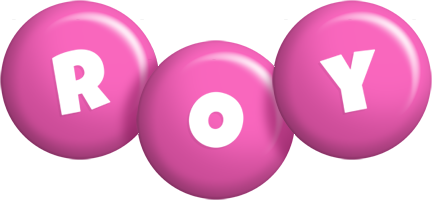 Roy candy-pink logo