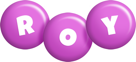 Roy candy-purple logo