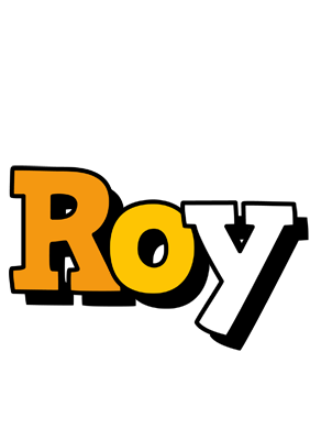 Roy cartoon logo
