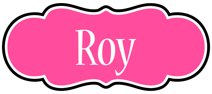 Roy invitation logo