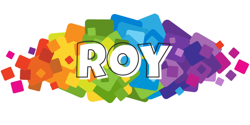 Roy pixels logo