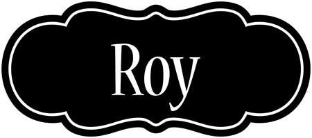 Roy welcome logo