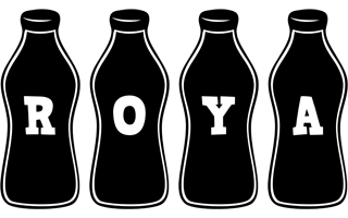 Roya bottle logo