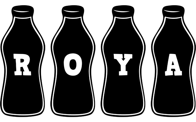 Roya bottle logo