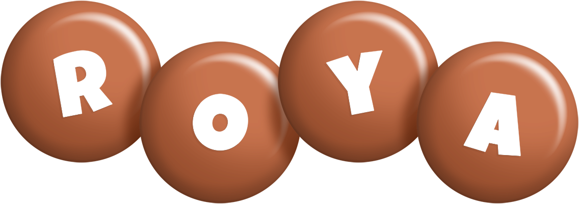Roya candy-brown logo