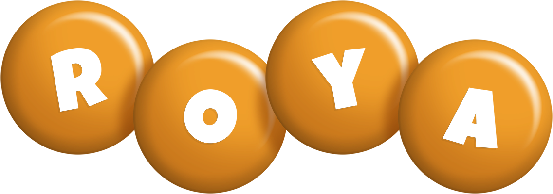Roya candy-orange logo