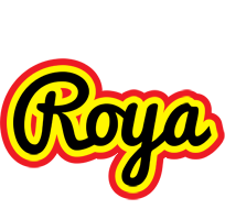 Roya flaming logo