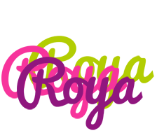 Roya flowers logo