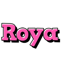 Roya girlish logo