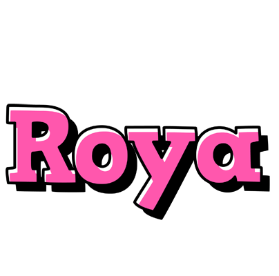 Roya girlish logo