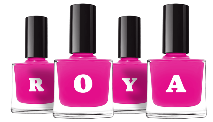 Roya nails logo