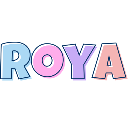 Roya pastel logo