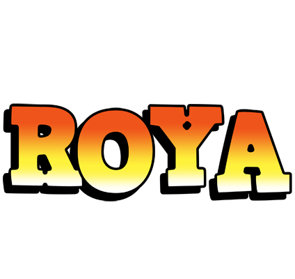 Roya sunset logo
