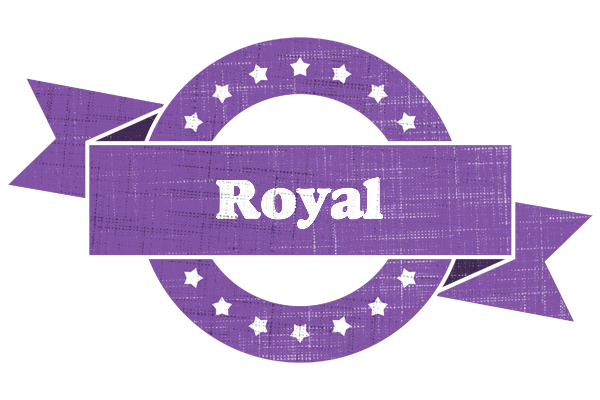 ROYAL logo effect. Colorful text effects in various flavors. Customize your own text here: https://www.textgiraffe.com/logos/royal/