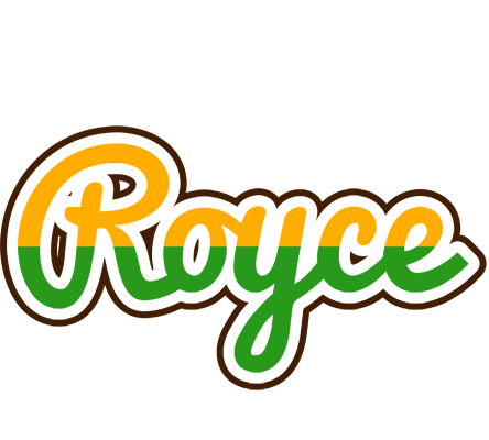 Royce banana logo