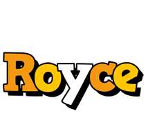 Royce cartoon logo