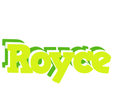 Royce citrus logo