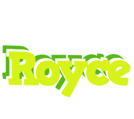 Royce citrus logo
