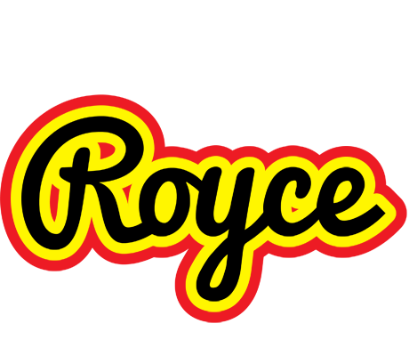 Royce flaming logo