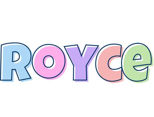 Royce pastel logo