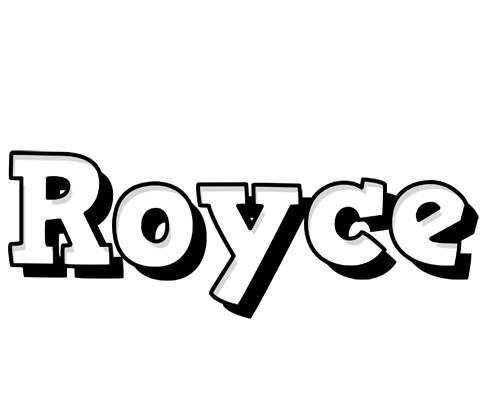 Royce snowing logo