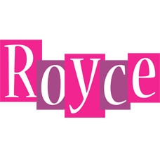 Royce whine logo