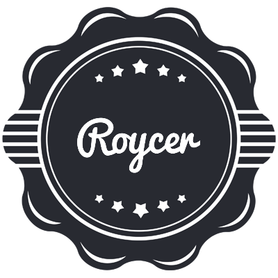 Roycer badge logo