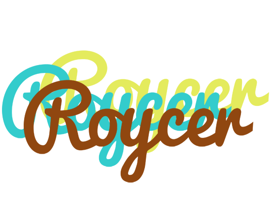 Roycer cupcake logo