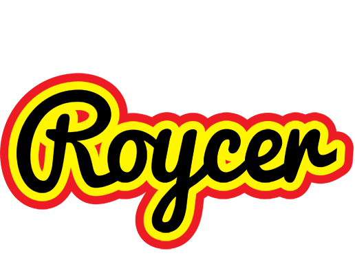 Roycer flaming logo