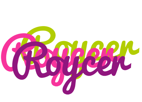 Roycer flowers logo