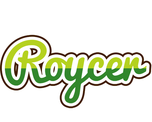 Roycer golfing logo
