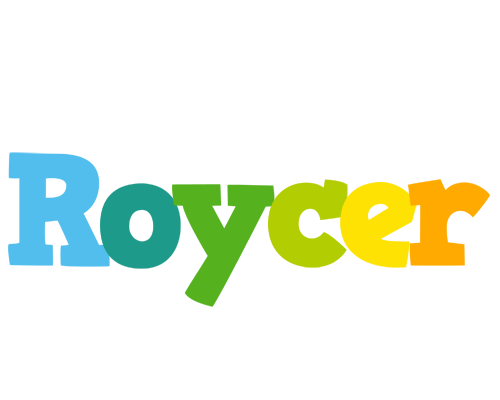 Roycer rainbows logo
