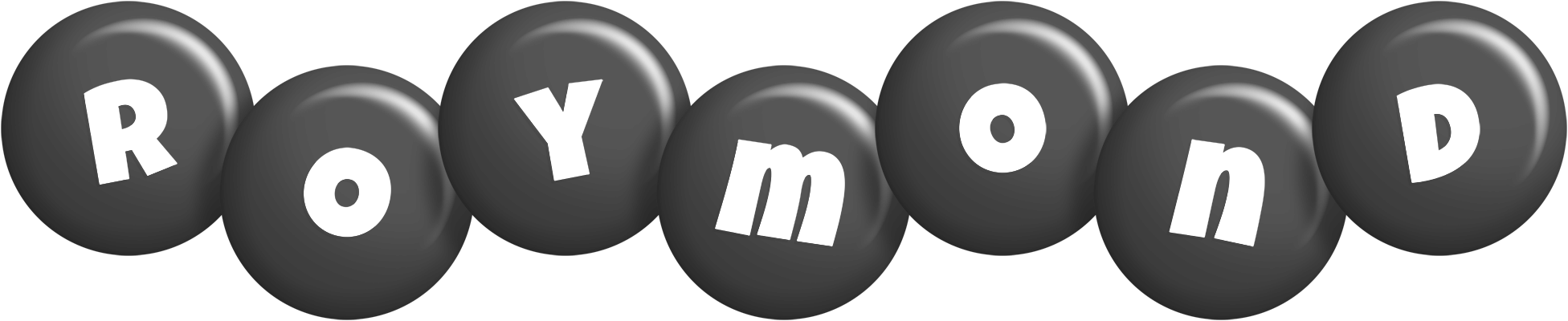 Roymond candy-black logo